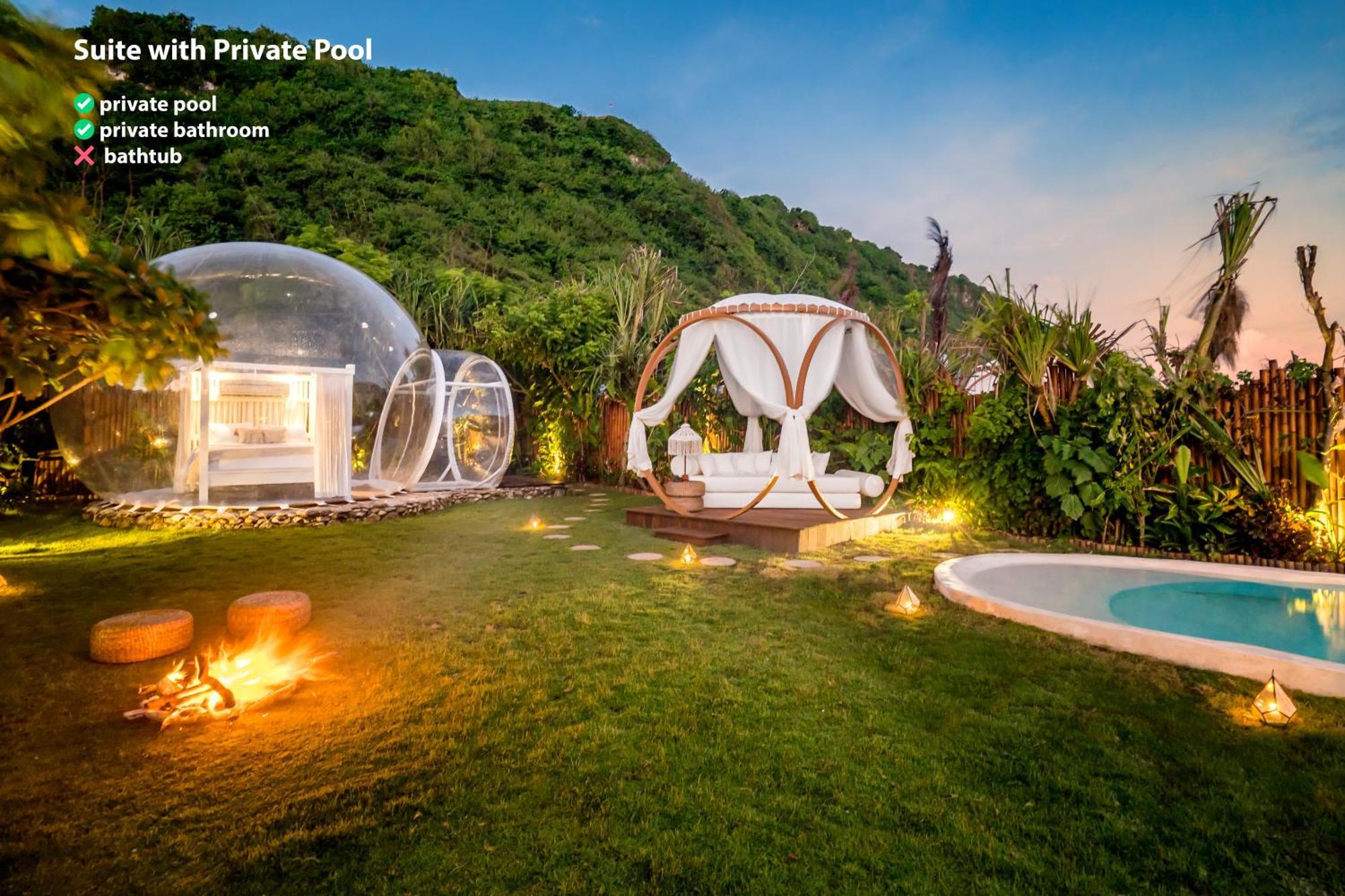 Bubble Hotel Nyang Nyang - Adults Only Uluwatu Extérieur photo